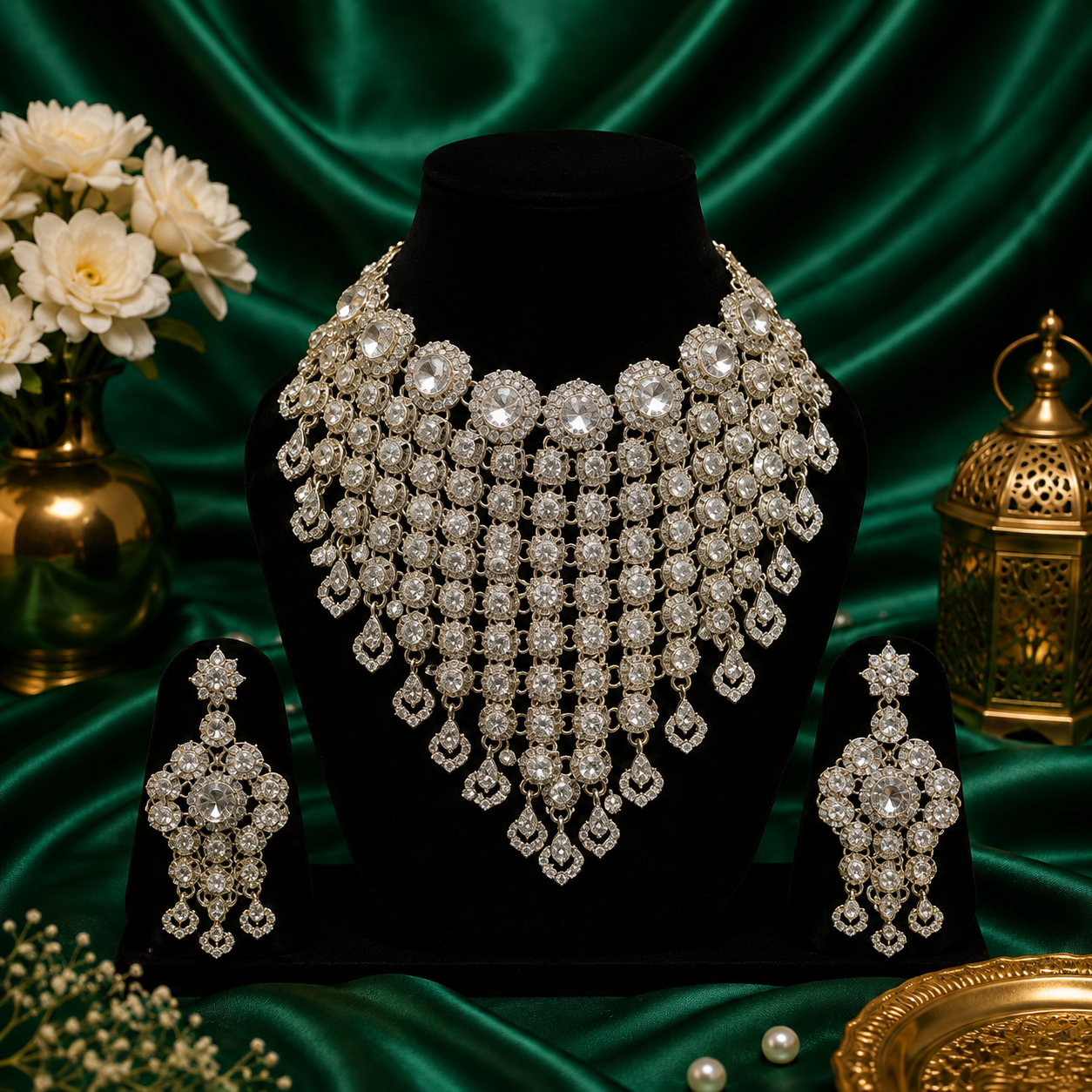 Regal Radiance AD Necklace Set